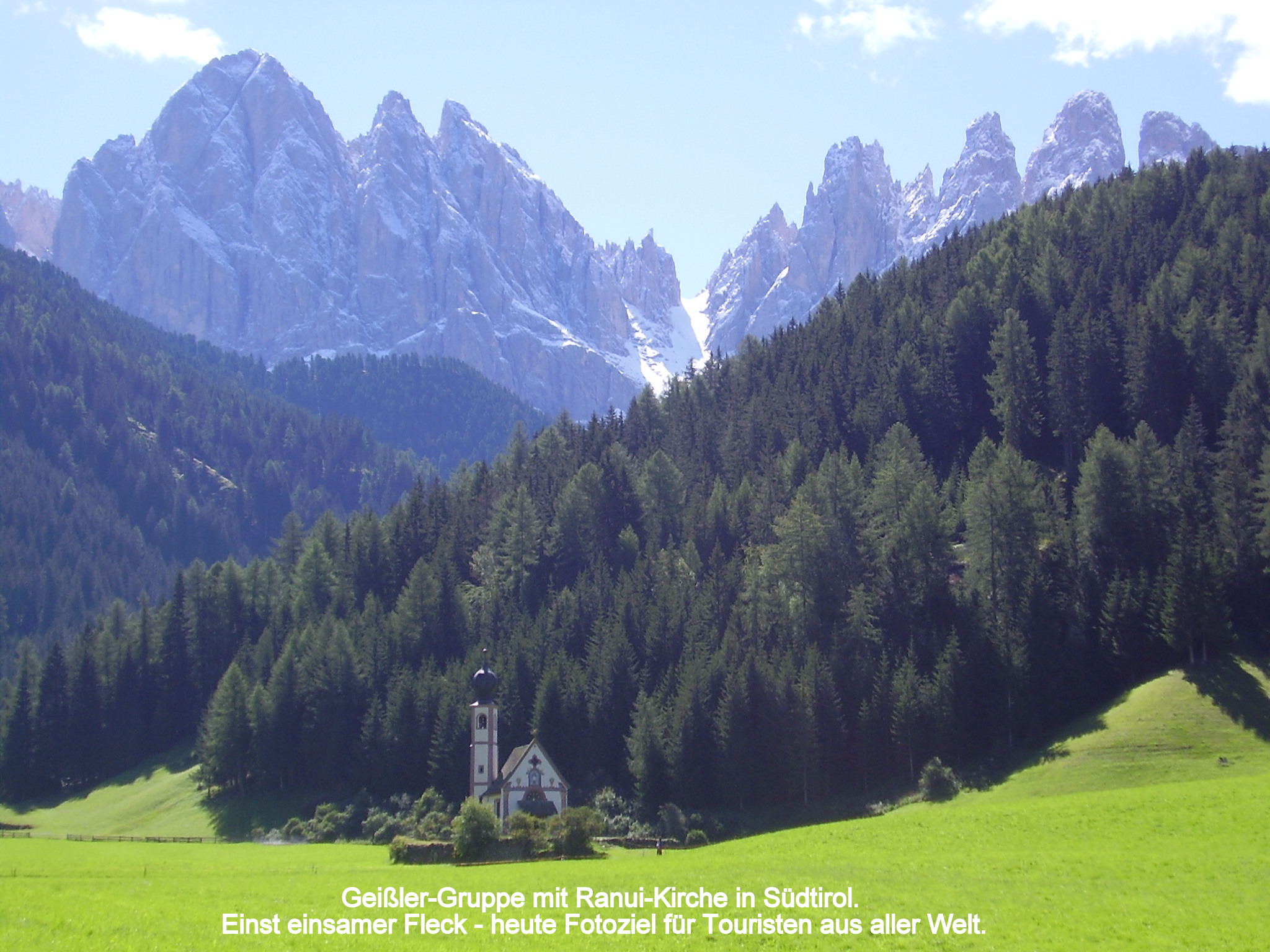 Geissler-Gruppe in Südtirol