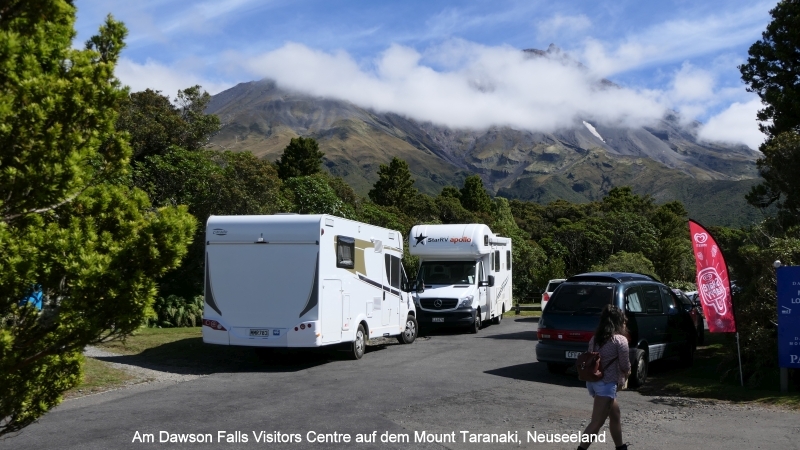 Dawson Falls Visitors Centre, Mount Taranaki, Neuseeland