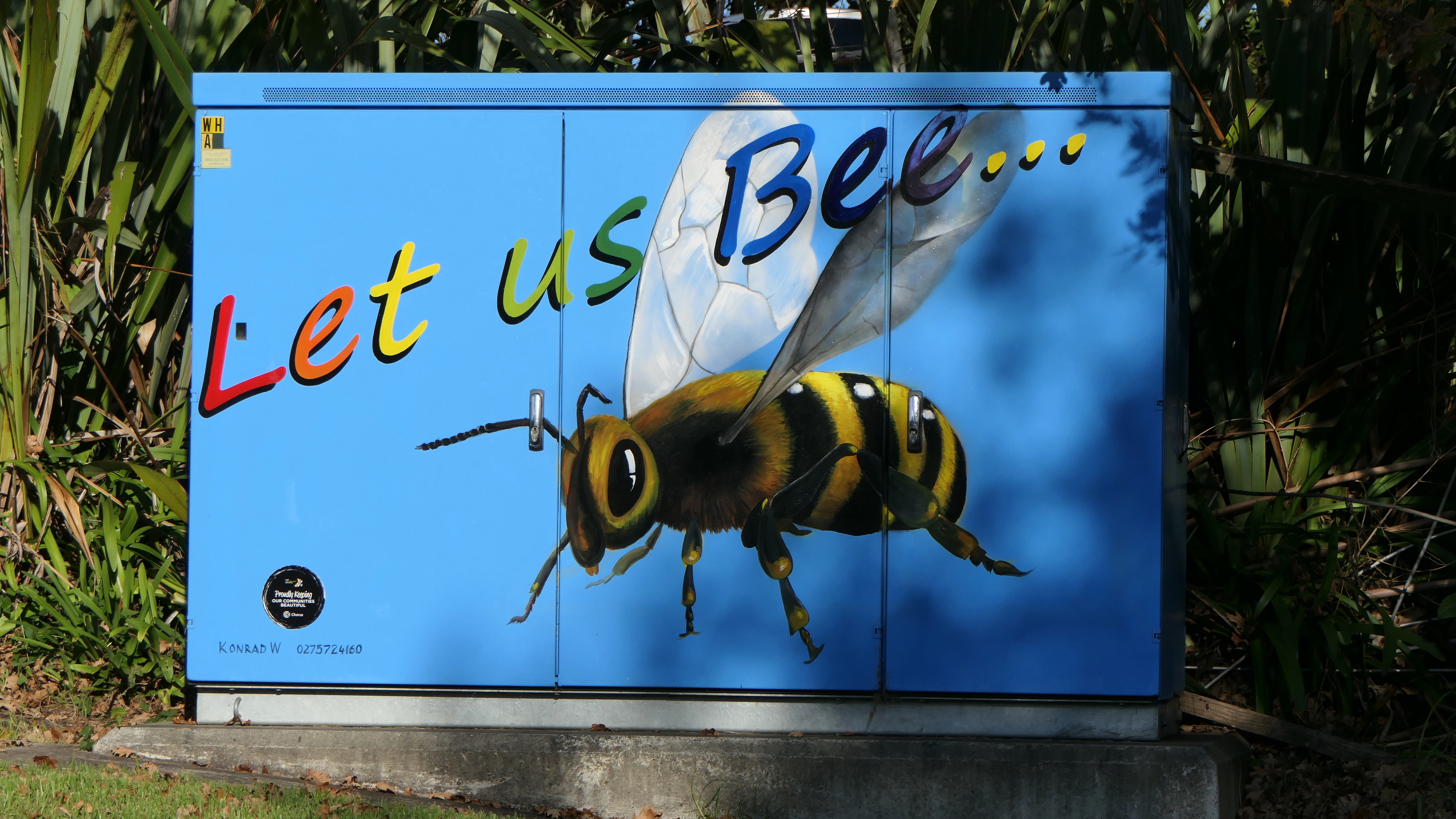 Let us Bee - Werbung für die Umwelt Let us Bee - Werbung für die Umwelt